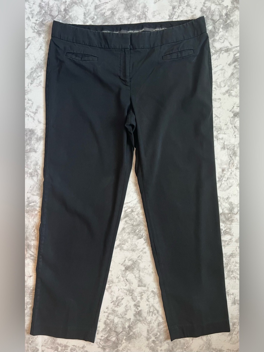 Express Black Editor Design Studio Dress Pants